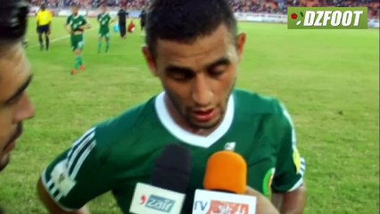 TAN-ALG | Ghoulam : "C'était difficile mais on a tenu"