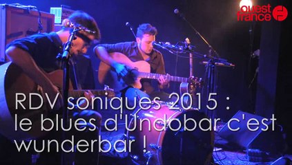 RDV soniques 2015. Le blues d'Undobar c'est wunderbar !
