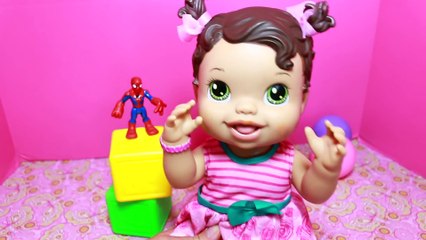 Baby Alive Baby Monitor P2 SCARY Baby Doll Spiderman Toys Surprise Mystery Baby Alive Story Video