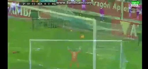 Manu Del Moral FANTASTIC GOALl Real Saragoza 1-0 Valladolid 15.11.2015