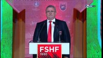 Një minutë heshtje në pritjen e FSHF për kombëtaren, mori pjesë dhe Fitoussi