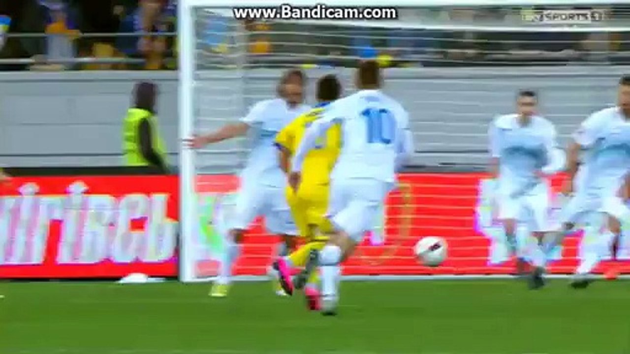 Serhiy Rybalka Big Chance - Ukraine vs Slovenia - 14-11-2015