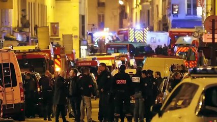 Scenes from Paris attack - 14 November 2015