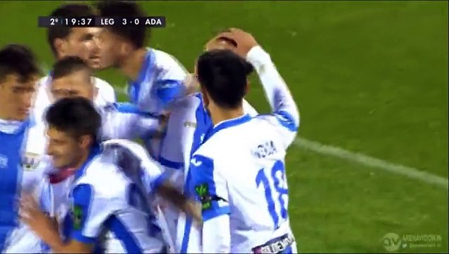 3-0 Guillermo Goal Spain Segunda Division - 14.11.2015, CD Leganés 3-0 Alcorcón