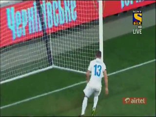 Yevhen Seleznyov Incredible Cross-Bar Rebound Miss _ Ukraine 2_0 Slovenia - 14.1