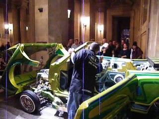 LOWRIDER Champion ORGULLO MEXICANO @ Louvre Museum Paris