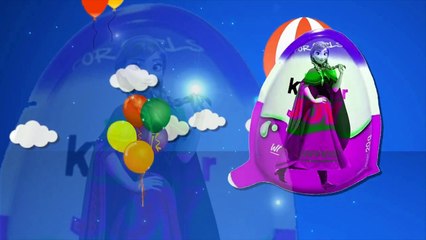 Frozen Songs Cartoons Finger Family Children Nursery Rhymes _ Kinder Surprise Eggs Finger Family