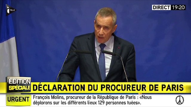 Attaques à Paris : un des terroristes formellement identifié