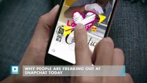 Why people are freaking out at Snapchat today