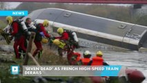 'Seven dead' as French high-speed train derails