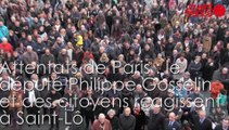 Attentats de Paris. la réaction du député Philippe Gosselin à Saint-Lô.