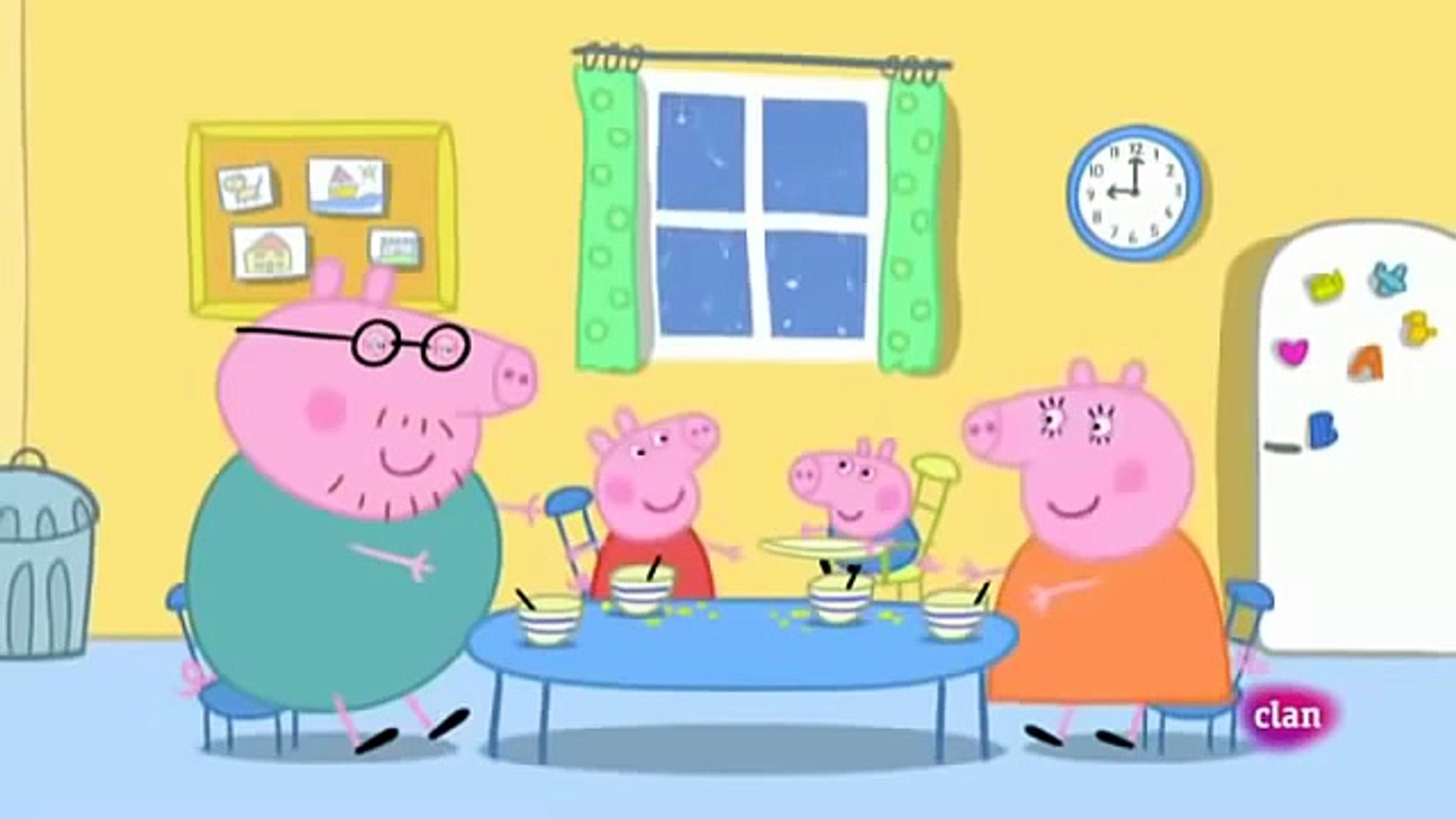 Peppa Pig Temporada 1x26 Peppa Pig Nieve Español Peppa Pig
