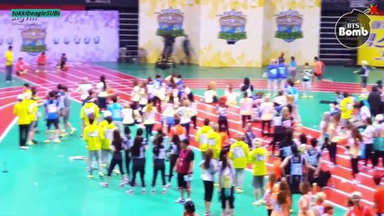 [SUB ESPAÑOL][BANGTAN BOMB] a 400-meter relay race