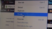 10 Second Tip: Pinning Tabs in Google Chrome