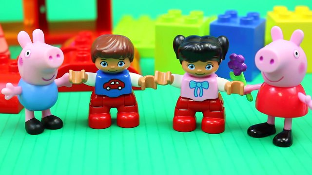 LEGO DUPLO Park My First Playhouse Mickey Mouse Minnie Mouse Peppa Pig George Toys DisneyCarToys