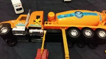Fire Trucks For Children Toys Cartoons Police Cars Rescuing Tanker Toys _ Fire Truck Cartoon
