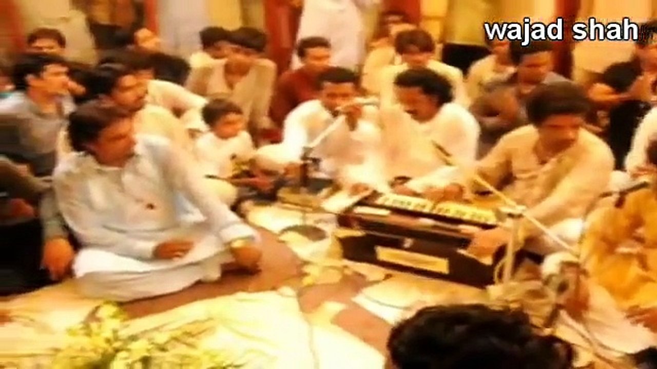 Aj na javen javaid slamat bakshi's qawali live qawwali concert at Rahat Ali Khan's house