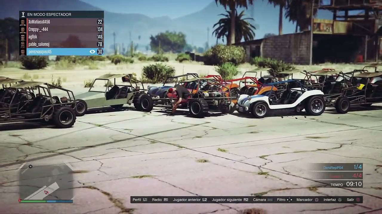 BUGGYS vs SNIPER - Gameplay GTA 5 Online Funny Moments ( GTA V PS4)