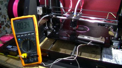 Protomaker 3D Printer. Heated bed trick less warp