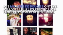 Attaques à Paris : des milliers de bougies en l'honneur des victimes