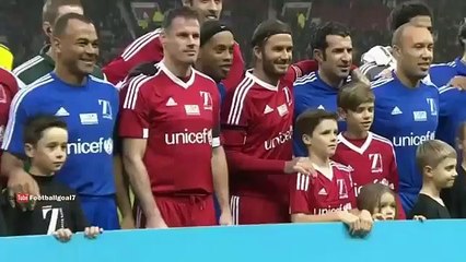 Ronaldinho vs England XI 720p UNICEF Charity Match 2015