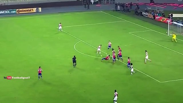 Peru vs Paraguay 1-0 Jefferson Farfan Gol - Eliminatorias 2015