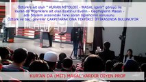 Kur'an'a Hakaret Eden Prof Mustafa Öztürk'e Üniversite Öğrencilerinden Büyük Şok