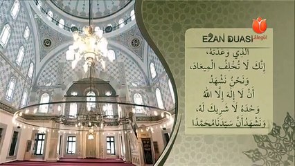 Cübbeli Ahmet Hoca da Ezan Duası