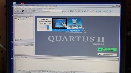 Getting started with the Altera DE1 FPGA board  Create and download a simple counter