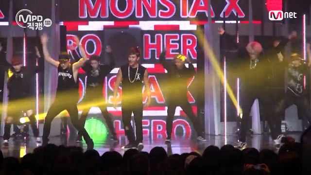 [MPD직캠] 몬스타X 직캠 HERO MONSTA X Fancam @엠카운트다운_150910