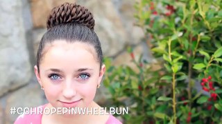Rope-Twisted Pinwheel Bun | Prom Hairstyles