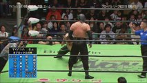 BRAVE & Maybach Taniguchi (Katsuhiko Nakajima & Mohammed Yone) vs. Akitoshi Saito, Quiet Storm & Satoshi Kojima (NOAH)