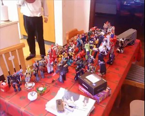 Zilvertron and Zingborgs old transformers collection.