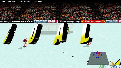 Actua Soccer 2-Switzerland vs Slovenia-Game 49