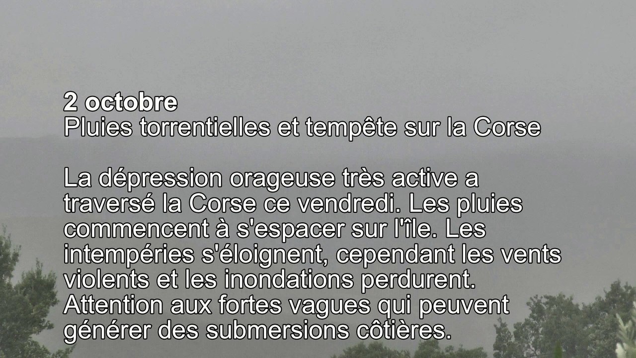 Le temps, le vent en Haute-Corse
