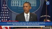 concernant les Attentatsde Bataclan paris le soutient d'Obama en français après les attentats à Paris