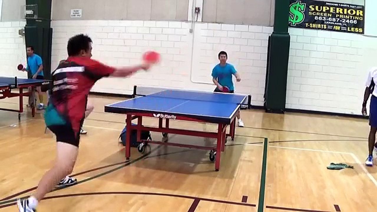 Meilleur coup de pied dans le tennis de table