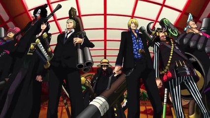 One piece Luffy vs Shiki