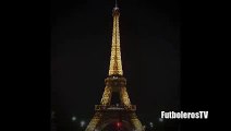 Eiffel tower is off in honor to the victims of terrorist attack in Paris 2015