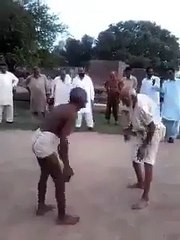 Punjabi Old Men Desi Wrestling