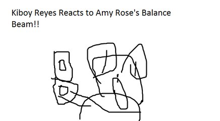 Kiboy Reyes Reacts to Amy Rose's Balance Beam