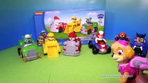 PAW PATROL Nickelodeon Paw Patrol Rocky, Marshall, Rubble Racer Paw Patrol Toy Video Revie