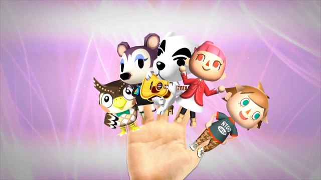 Finger Family Children Nursery Rhymes Angry Birds Cartoons | Animal Crossing Games Finger