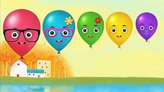 Balloon Finger Family Song | Finger Family Song For Children & English Childrens Songs