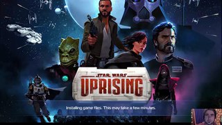 Star Wars Uprising Mobile Tablet iphone ipad Game Review - First Look