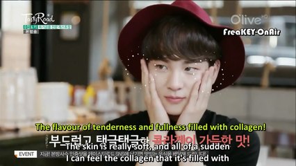 [ENG SUB]151107 Tasty Road Key Cut