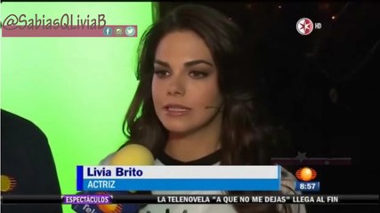 Livia Brito - Entrevista grabación Gud Nite - @SabiasQLiviaB