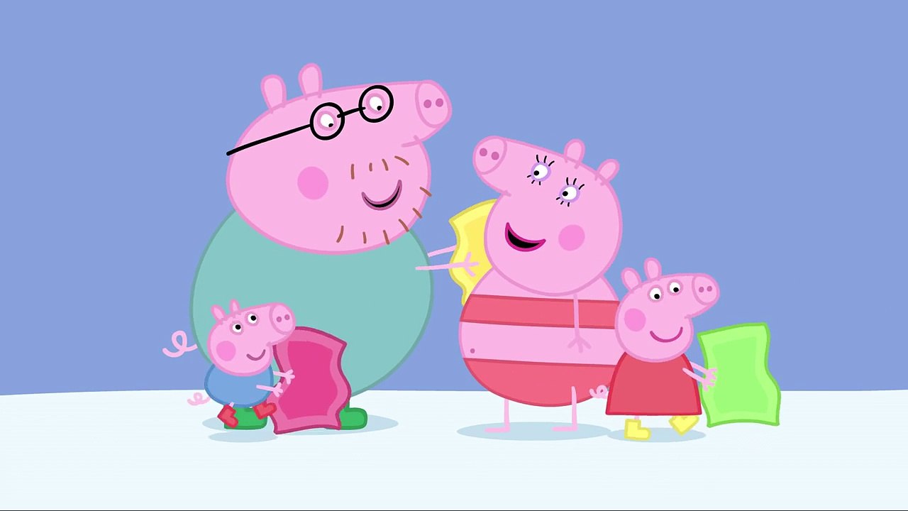 Friend Peppa Pig - Sun, Sea, and Snow (Clip) 小孩们的