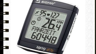 Sigma Bc1909Hr Wireless Computer Heartrate - Black