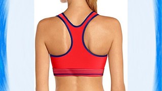 Under Armour Women's Heat Gear Alpha Bra - Neo Pulse/Neo Pulse/Siberian Iris Small